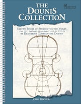 The Dounis Collection Violin Book - Spiral Bound cover